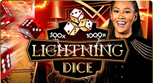 Jouer au jeu de casino live Lightning Dice