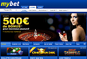 Jouer sur le casino My Bet