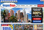 Jouer sur le casino Vegas Days