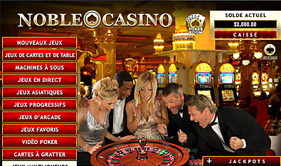 Lobby Noble Casino sur casino aladdin web