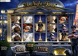 machine à sous 3D A Night In Paris sur Casino 7Red !