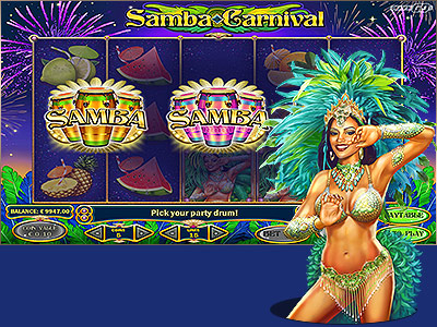 Machine à sous officielle Samba Carnival