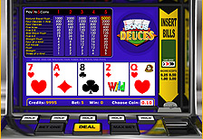 Jouer au Poker Vid&eacute;o sur Internet