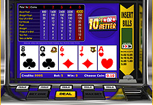 Jouer au Poker Vid&eacute;o sur Internet