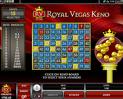 keno online, jouer au keno , keno de casino