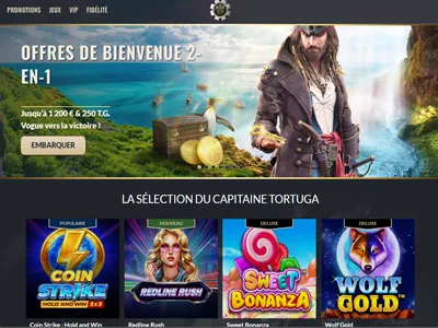 Avis casino Tortuga 2024 : analyse des bonus, promotions et des jeux disponibles !