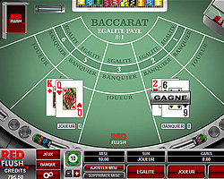 jouer au baccarat en ligne avec casino red flush
