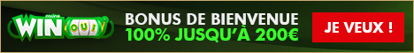 Obtenez un bonus de 100% sur votre premier dépôt pour toute inscription sur le Casino WinOui !!