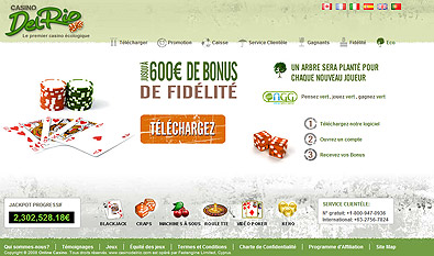 Casino del rio, gagnez de l'argent au casino