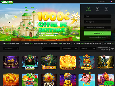 Découvrez le casino en ligne WinOui et ses nombreux jeux