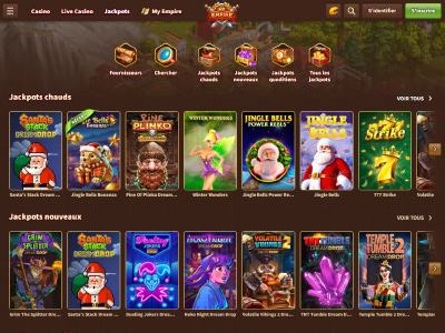 Les jeux d'argent du casino crypto My Empire