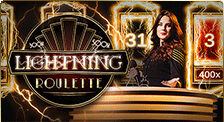 Jouer au jeu de casino live Lightning Roulette