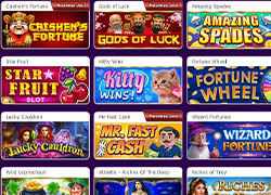 Jeu de casino carte à gratter 