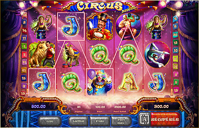 Machine à sous Playson : Circus Deluxe