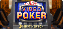 Jouer sur la machine à sous Video Poker First Person