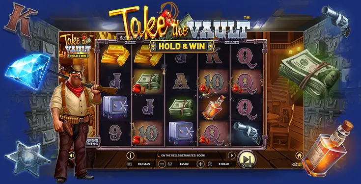 Take the Vault Hold & Win : La nouvelle machine à sous à gains élevés de Betsoft