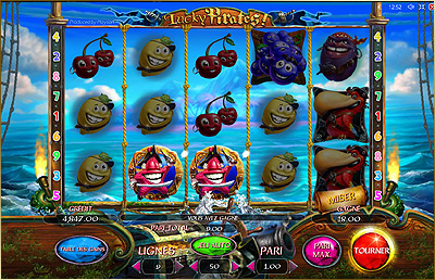 Machine à sous vidéo gratuit Lucky Pirates !