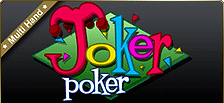 Jouer sur la machine à sous Video Poker Multihand Joker Poker
