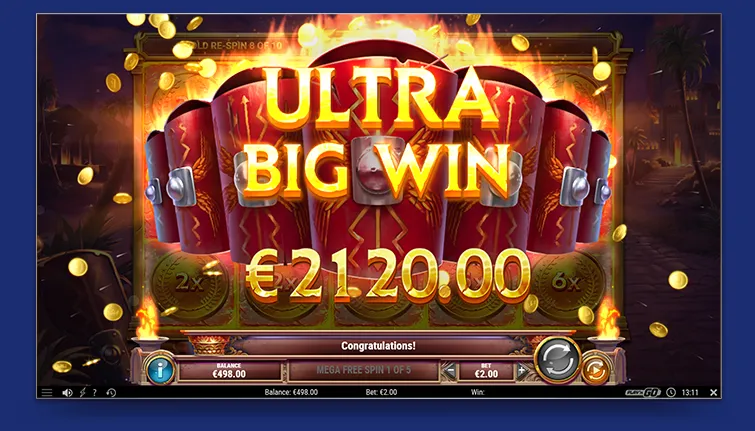 Big Win Legion Gold unleashed - Free Online Slot