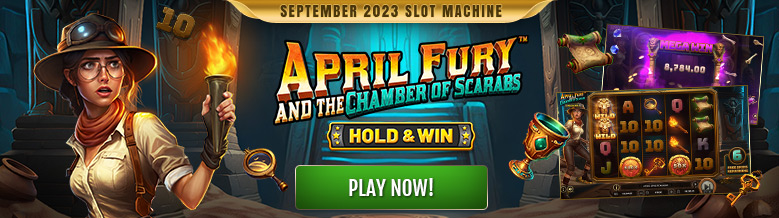 April Fury and the Chamber of Scarabs Betsoft Gaming slot machine
